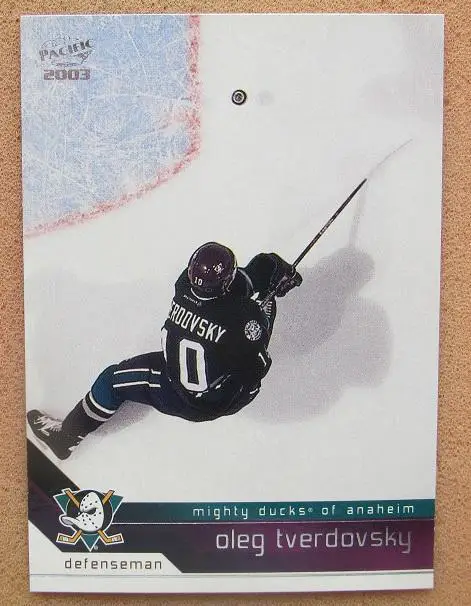 НХЛ Олег Твердовский Анахайм Майти Дакс Крылья Советов Москва Омск Уфа № 10