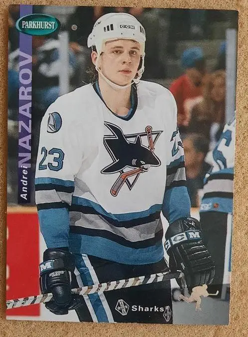 НХЛ Андрей Назаров Сан-Хосе Шаркс Динамо Москва Новокузнецк Омск № 216