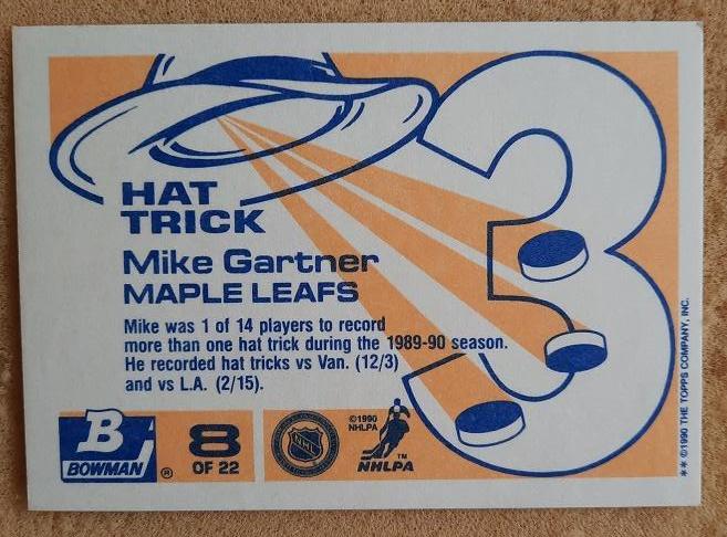 НХЛ Майк Гартнер Миннесота Норт Старз № 3 1