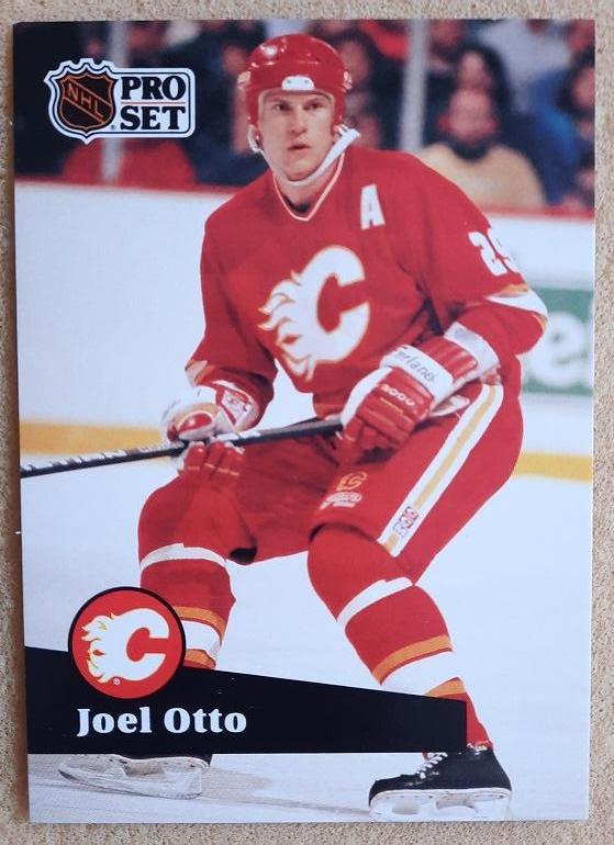 НХЛ Джоэль Отто Калгари Флэймз № 37