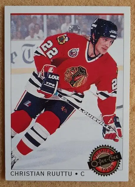 НХЛ Кристиан Рууту Чикаго Блэкхокс № 2