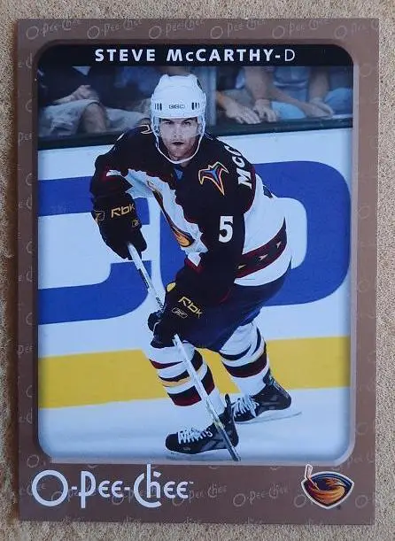 НХЛ Стив Маккарти Атланта Трэйшерз № 31