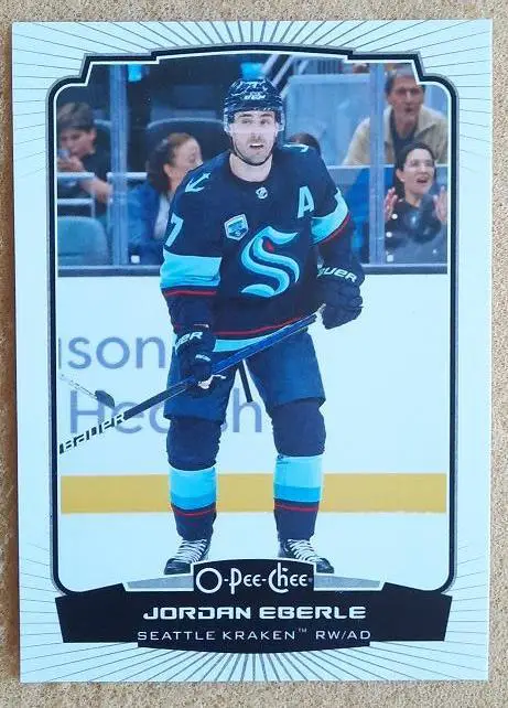 НХЛ Джордан Эберле Сиэтл Кракен № 23