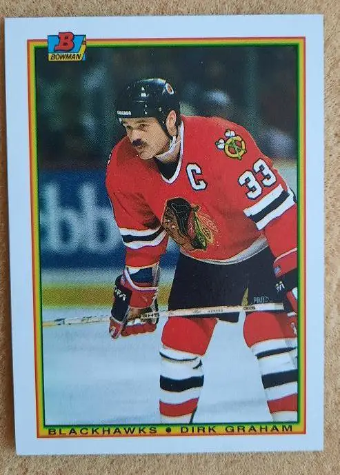 НХЛ Дирк Грэм Чикаго Блэкхокс № 8