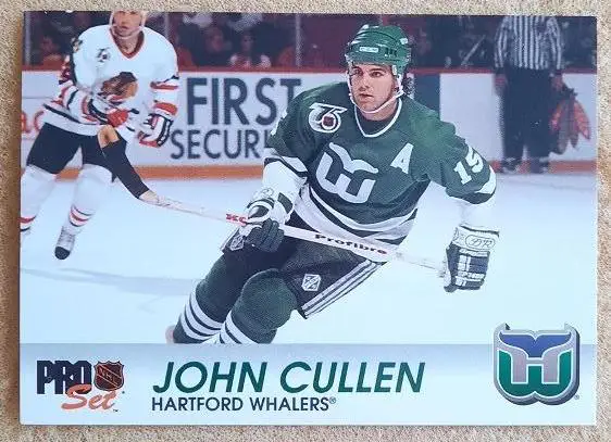 НХЛ Джон Куллен Хартфорд Уэйлерз № 57