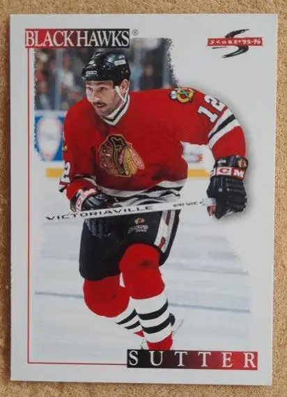 НХЛ Брент Саттер Чикаго Блэкхокс № 272