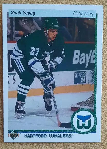 НХЛ Скотт Янг Хартфорд Уэйлерс № 87