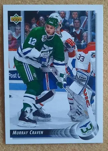 НХЛ Мюррей Кравен Хартфорд Уэйлерз № 49