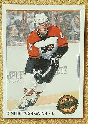НХЛ Дмитрий Юшкевич Филадельфия Флайерз Ярославль Динамо Москва Череповец № 65