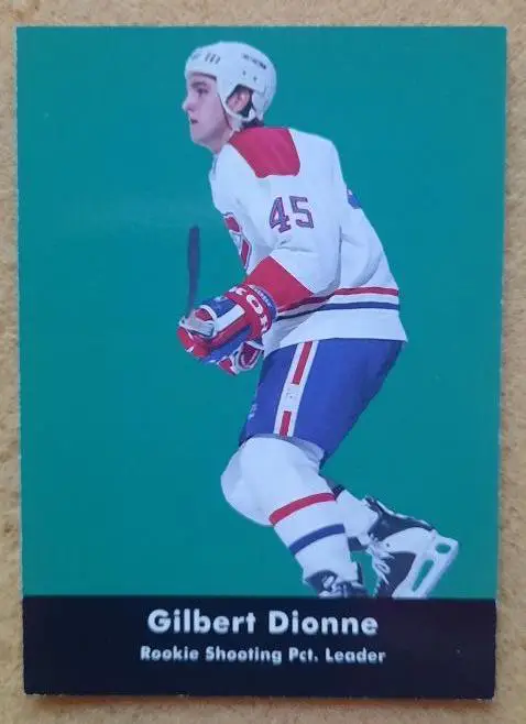 НХЛ Жильбер Дионн Монреаль Канадиенс № 447