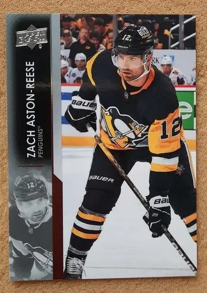 НХЛ Зак Астон-Риз Питтсбург Пингвинз № 386