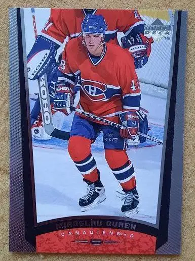 НХЛ Милослав Гурень Монреаль Канадиенс ЦСКА Москва Сибирь Новосибирск № 296