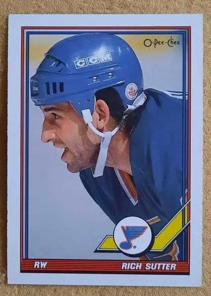 НХЛ Ричард Саттер Сент-Луис Блюз № 143