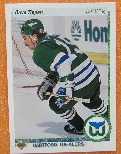 НХЛ Дейв Типпетт Хартфорд Уэйлерс № 270