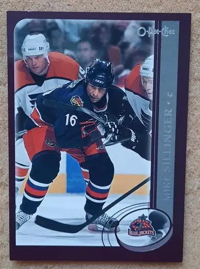 НХЛ Майк Силлинджер Коламбус Блю Джекетс № 193