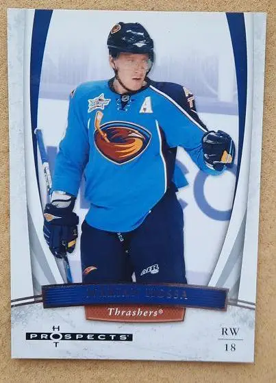 НХЛ Мариан Хосса Атланта Трэйшерз № 52