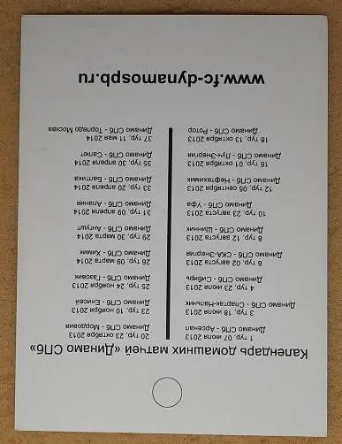 Динамо Санкт-Петербург - Шинник Ярославль 12.08.2013 1