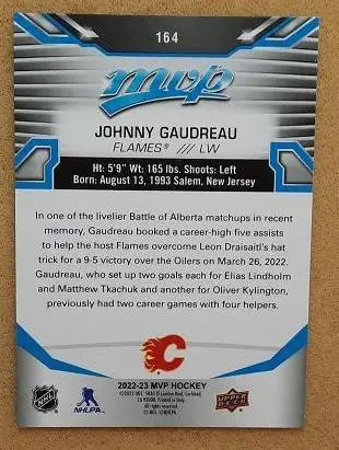 НХЛ Джонни Гудро Калгари Флэймз № 164 1