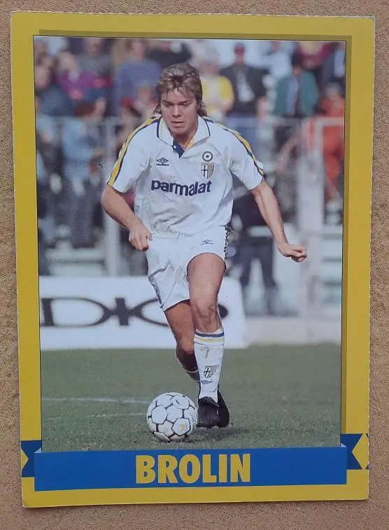 Томас Бролин Парма Италия Швеция финал Кубка Обладателей Кубков 12.05.1993