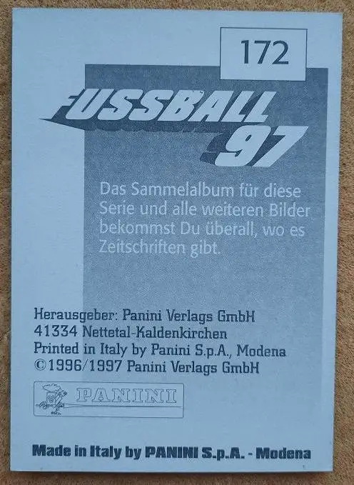 1997 автограф Сергей Кирьяков Карлсруэ Германия ФШМ Динамо Москва № 172 1
