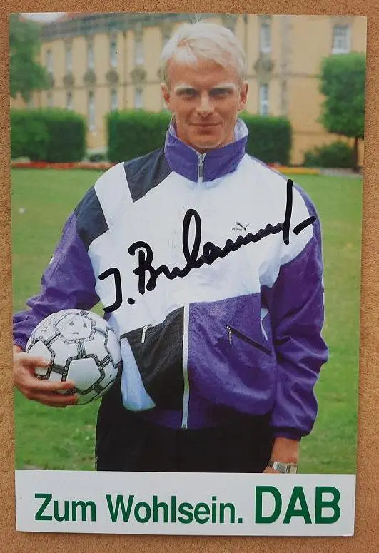 1988 автограф Игорь Буланов Оснабрюк Германия Калининград Минск Динамо Локомотив