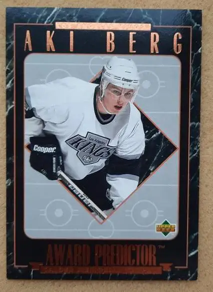 НХЛ Аки Берг Лос-Анжелес Кингз № H 25