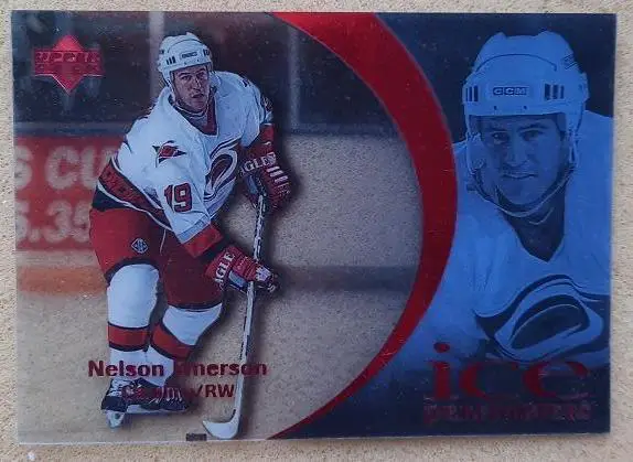 НХЛ Нельсон Эмерсон Каролина Харрикейнз № 1 перфом