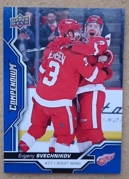 НХЛ Евгений Свешников Детройт Ред Уингз Казань Нижний Новгород № 148 блю