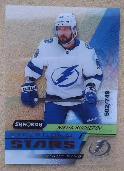 НХЛ Никита Кучеров Тампа-Бэй Лайтнинг Красная Армия Москва № ES - 19