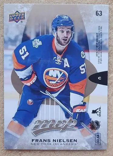 НХЛ Франс Нильсен Нью-Йорк Айлендерс № 63 пазл Эрик Карлссон Оттава Сенаторз