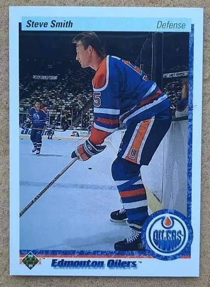 НХЛ Стив Смит Эдмонтон Ойлерз № 148