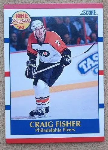 НХЛ Крейг Фишер Филадельфия Флайерз № 412