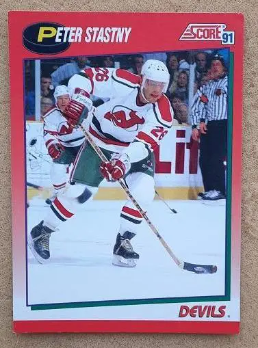 НХЛ Петер Штястны Нью-Джерси Дэвилз № 66 кан