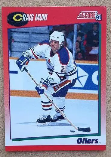 НХЛ Крейг Муни Эдмонтон Ойлерз № 67 кан