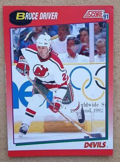 НХЛ Брюс Драйвер Нью-Джерси Дэвилз № 89 кан