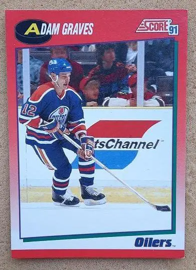 НХЛ Адам Грейвз Эдмонтон Ойлерз № 235 кан