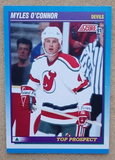 НХЛ Майлс О Коннор Нью-Джерси Дэвилз № 322 кан анг