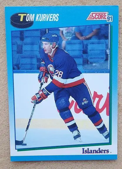 НХЛ Том Карверс Нью-Йорк Айлендерс № 568 кан