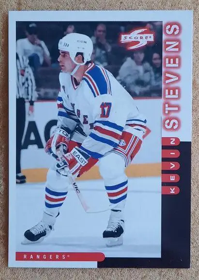 НХЛ Кевин Стивенс Нью-Йорк Рейнджерс № 159