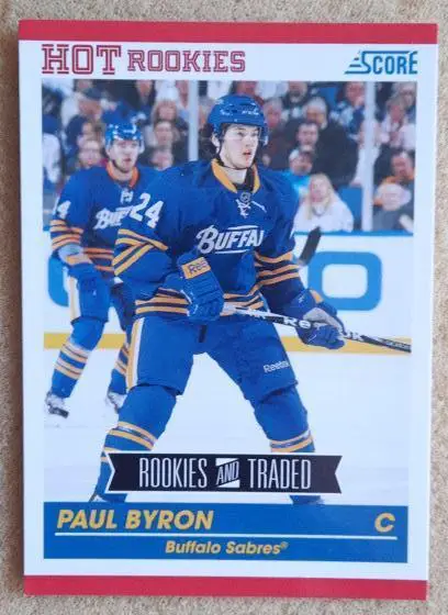 НХЛ Пол Байрон Баффало Сейбрз № 657