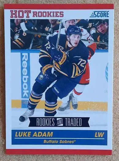 НХЛ Люк Адам Баффало Сейбрз № 605