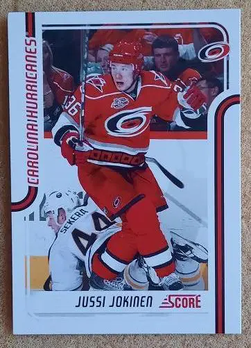 НХЛ Юсси Йокинен Каролина Харрикейнз № 100