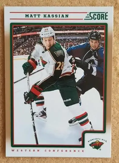 НХЛ Мэтт Кэссиан Миннесота Уайлд № 250 голд