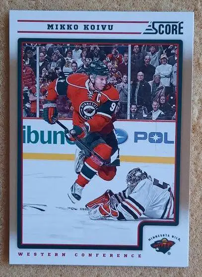 НХЛ Микко Койву Миннесота Уайлд № 236 голд