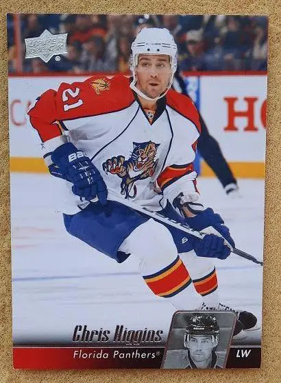 НХЛ Крис Хиггинс Флорида Пантерз № 334