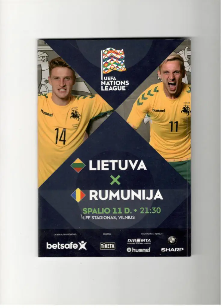 Литва - Румыния и Черногория 11 и 14.10.2018 Лига Наций