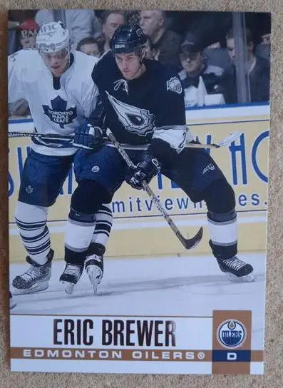 НХЛ Эрик Бревер Эдмонтон Ойлерз № 129