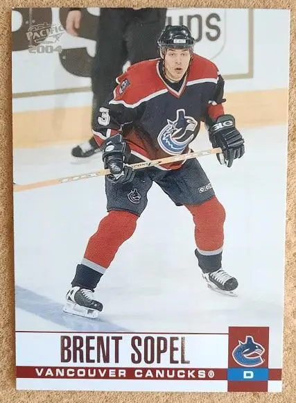 НХЛ Брент Сопел Ванкувер Кэнакс Новокузнецк Уфа № 338