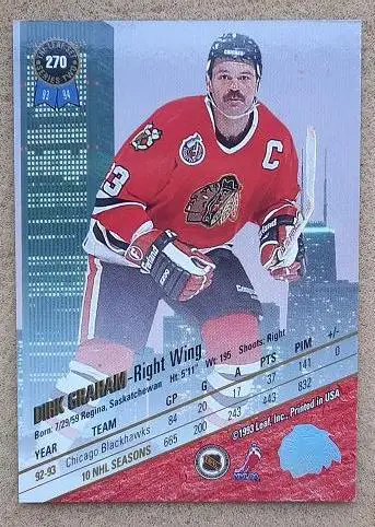 НХЛ Дирк Грэм Чикаго Блэкхокс № 270 1