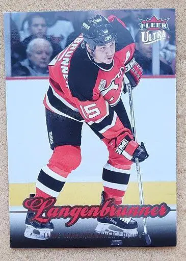 НХЛ Джейми Лангенбруннер Нью-Джерси Дэвилз № 78